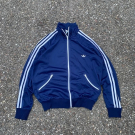 Vintage Blue Adidas Tracksuit Jacket